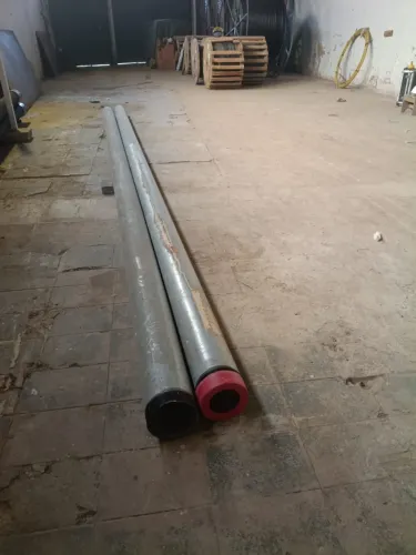 Tubo galvanizado de 6 polegadas 6 metros cada vara