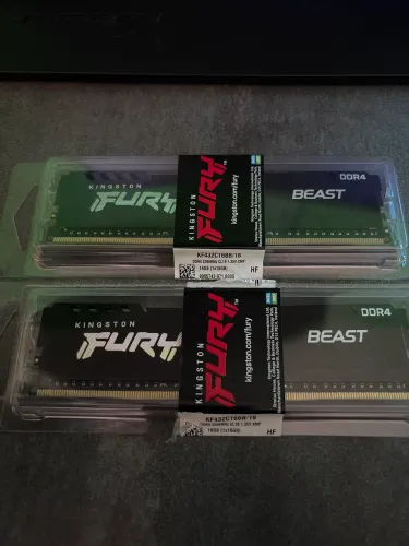 Memórias ddr4 3200mhz cl16