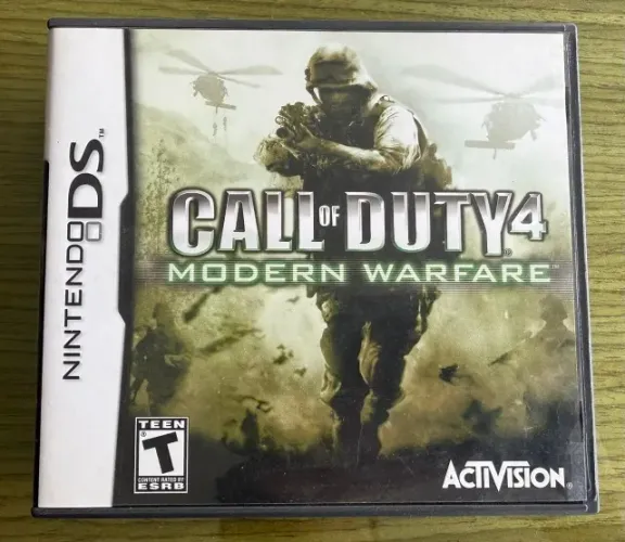Call of Duty 4 Modern Warfare Nintendo DS Original Completo