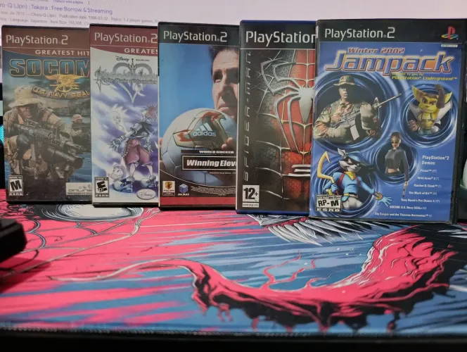 Lote de Jogos Originais PlayStation 2 - 5 jogos