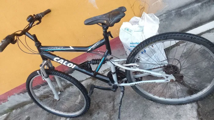 Bicicleta Caloi Sk de alumínio toda completa faço entrega grátis