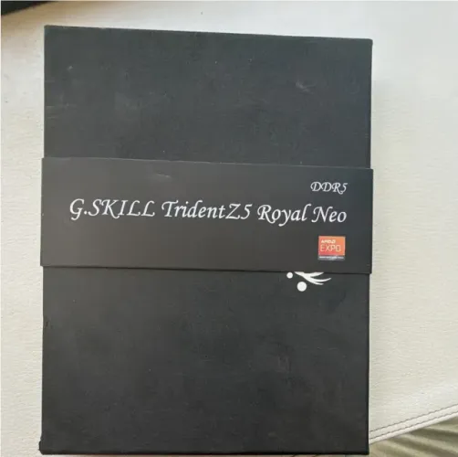 Kit Memória DDR5 G.Skill Trident Z5 Royal Neo RGB 32GB (2x16GB) 8000MHz CL38