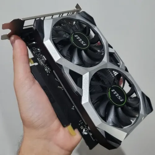 Placa de Vídeo Gamer GTX 1650 4GB GDDR6 128 Bit MSI Ventus XS OCV3 Edition