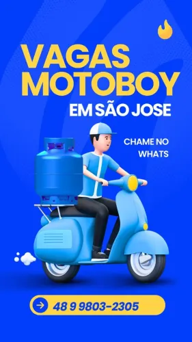Motoboy - Gás e Agua