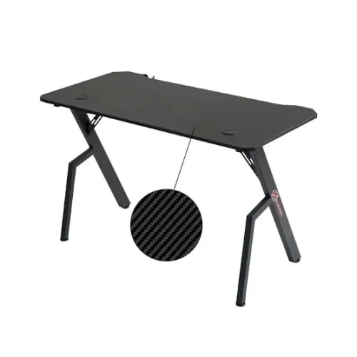 Mesa Gamer Kalkan Illumi RGB Preto Klk00030