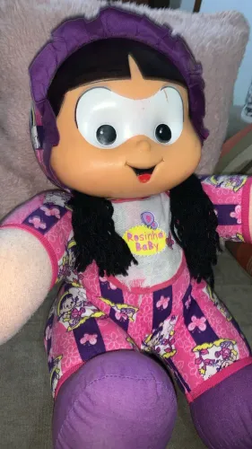 Boneca Turma da Mônica Rosinha 
