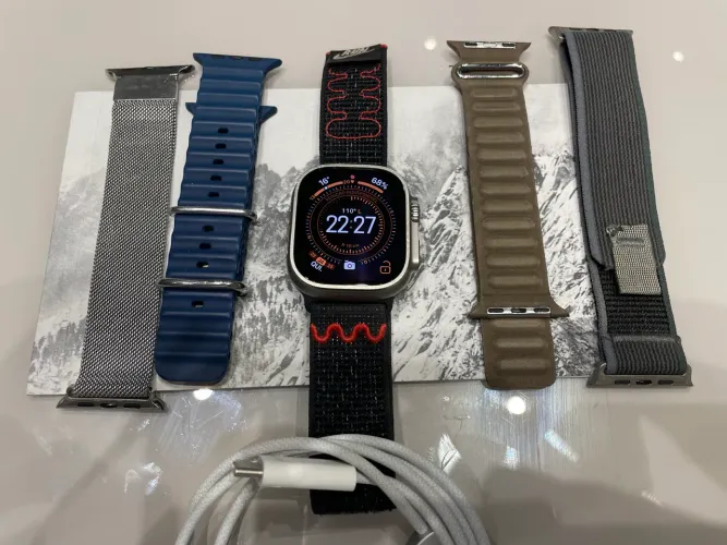Apple Watch Ultra c/ pulseira Nike Run Original)