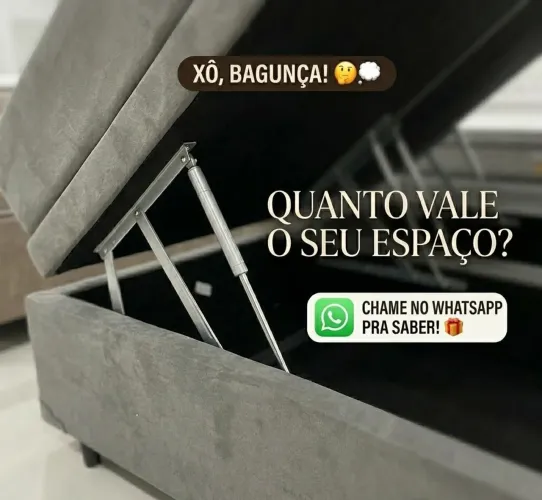 Lindas BASE CAMA BAÚ vários tamanhos apartir de R$ 730 só pague na entrega 