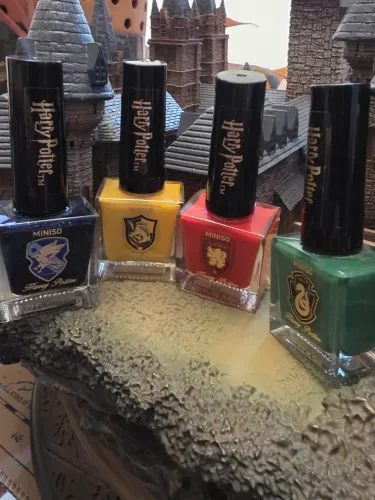 Conjunto Esmaltes 4 casas de Hogwarts Harry Potter