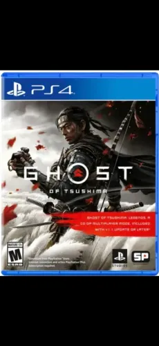 Ghost of Tsushima - PS4<br>USADO<br>ORIGINAL <br>R$ 50,00