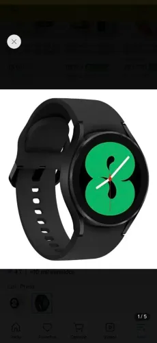 Relógio Samsung watch4 smr860