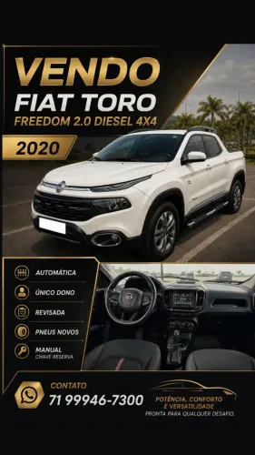 Fiat Toro Freedom 2.0 16V 4X4 Diesel Aut. 2020