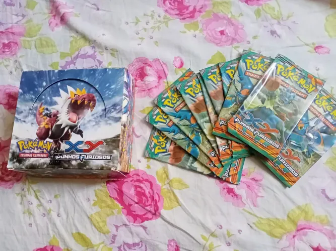 BOOSTER BOX ABERTA POKÉMON PKM