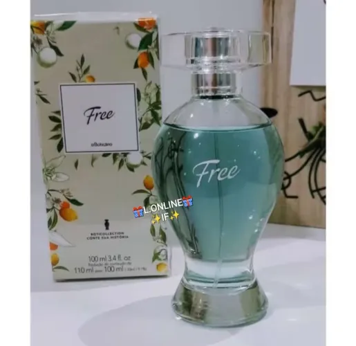 PERFUME FREE TRADICIONAL 100ML O BOTICÁRIO