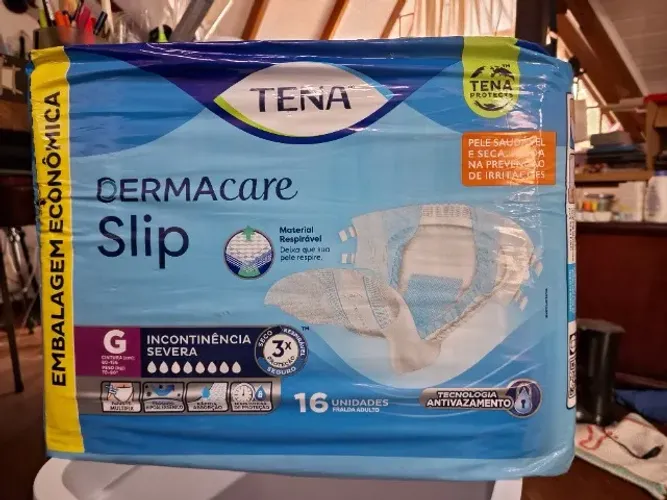 Fralda TENA G - Dermacare (c/ 16un)