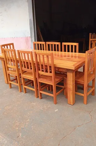 Mesa com cadeiras 100% peroba