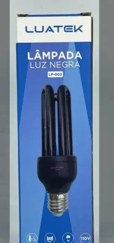 Lâmpada luz negra