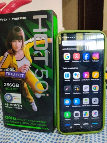 INFINIX HOT 50i 256GB com nota fiscal