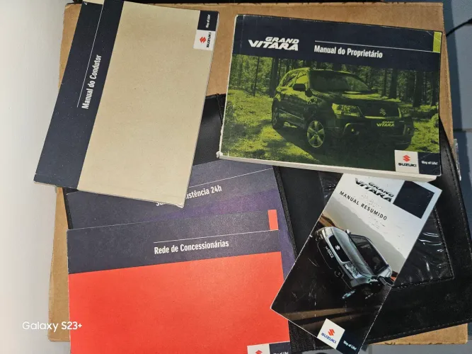 MANUAL DO PROPRIETÁRIO DA GRAND VITARA 2006 - 2016 ORIGINAL COM CAPINHA SUZUKI(MILLENIUM3)