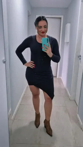 Vendo vestido manga longa cor chumbo