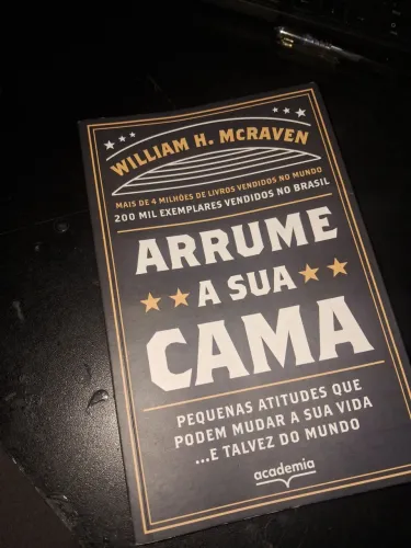 Livro - Arrume a sua cama