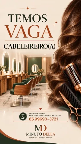 VAGA CABELEIREIRO (A)