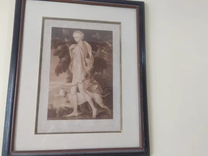 Gravura de Diana a Caçadora