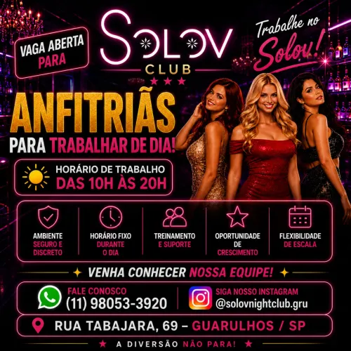Atendente das 10h às 20h