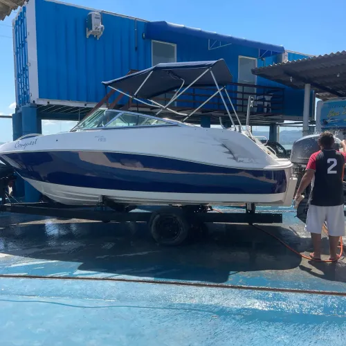 Psari 19.5 motor Yamaha 115 HP gasolina 