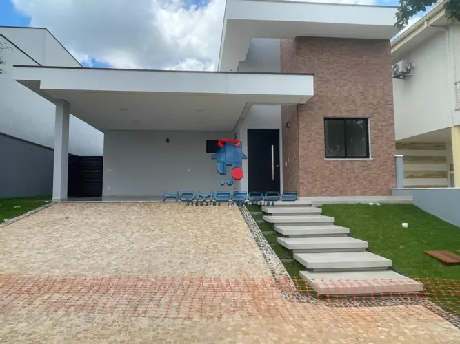 Casa à venda em Campinas, Swiss Park, com 3 suítes, com 200 m², Condominio Luzern Swiss Pa