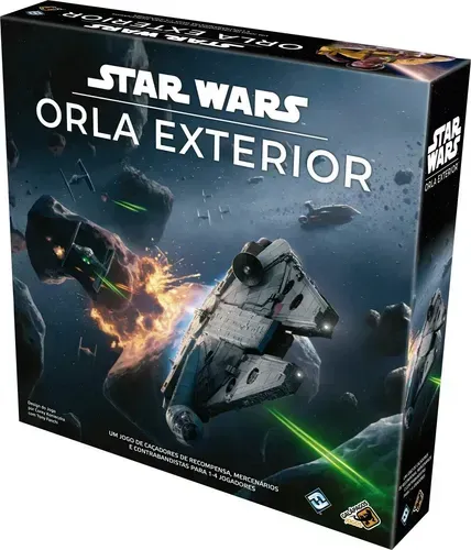 Jogo de Tabuleiro Board Game Star Wars Orla Exterior, Galápagos Jogos.