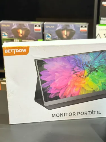 Monitor portátil 21 polegadas completo