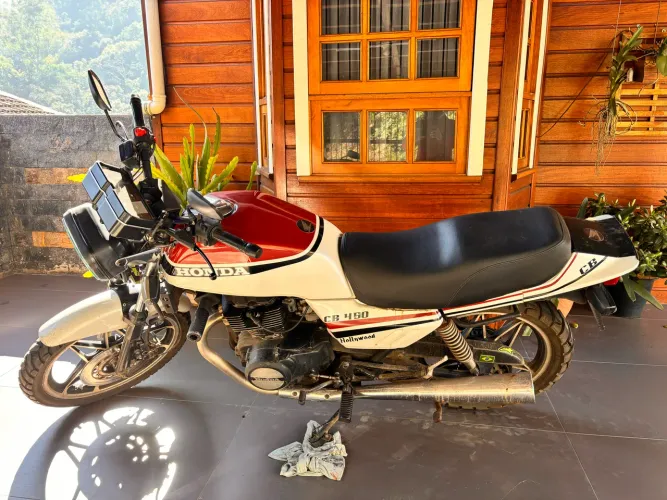 Honda CB 450 DX 1986 Clássica e conservada