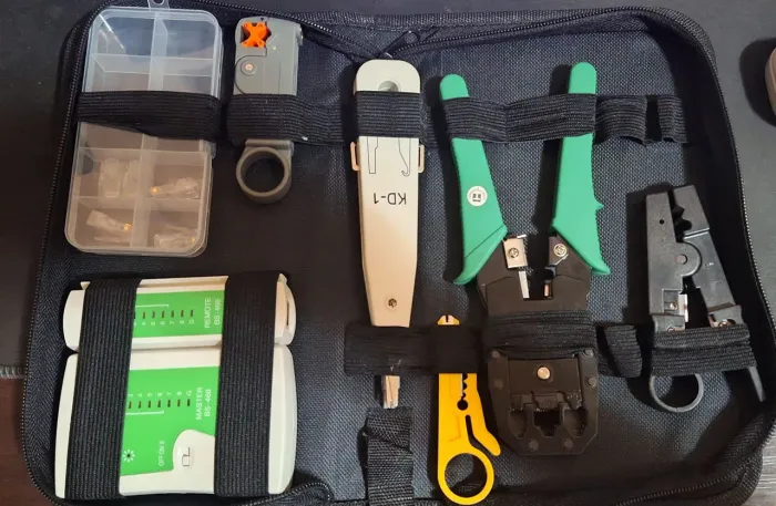 Kit alicate crimpador