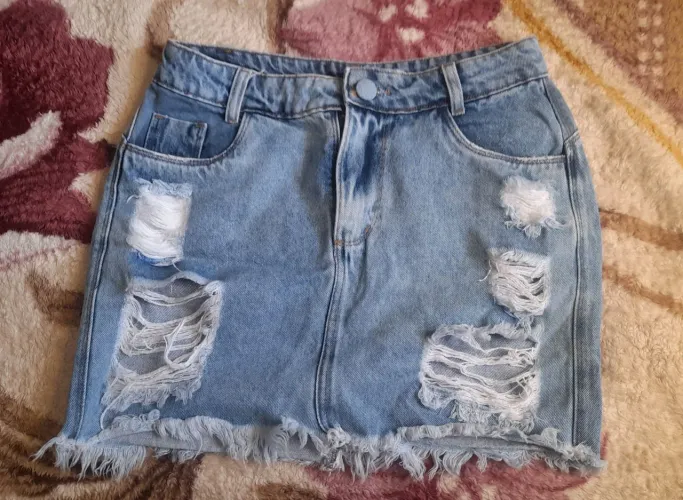 Saia Jeans