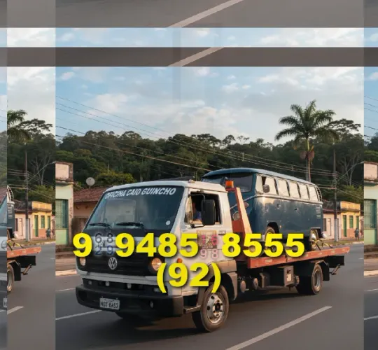 Guincho Auto Socorro em Cidade Nova e Japiim, disponível agora!