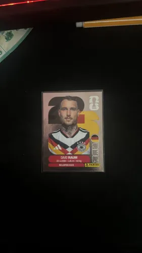 FIGURINHA PRATEADA TEAM SPECIAL SET PANINI DA ALEMANHA