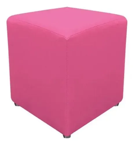 Puff Banquinho Quadrado Novo