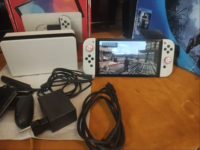 Nintendo switch OLED desbloqueado completo