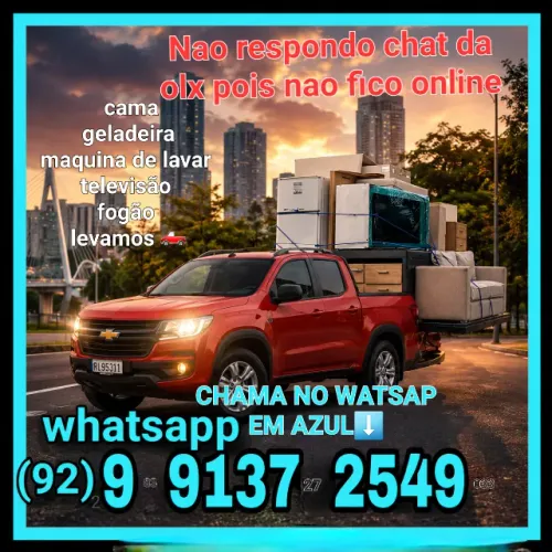 Frete cidade nova pickup na sua região | novo aleixo pequenas mudanças com agilidade