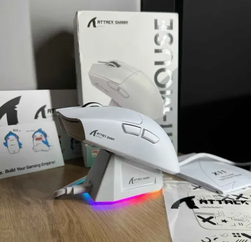 Mouse ATTACK SHARK | Novo na caixa