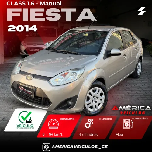 Ford Fiesta Sedan SE 1.6 8V Flex 4P 2014