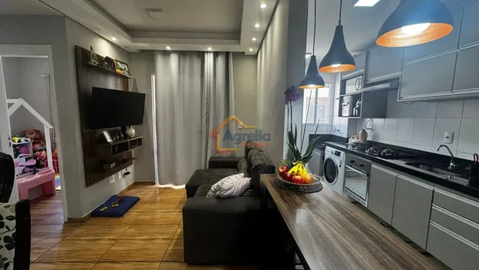 Condomínio Residencial VIVERDI - APARTAMENTO À VENDA NO 1º ANDAR COM PLANEJADOS EM MOGI MI