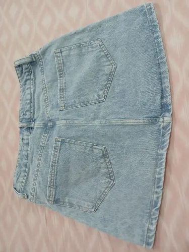 Saia jeans Renner usada apenas uma vez 