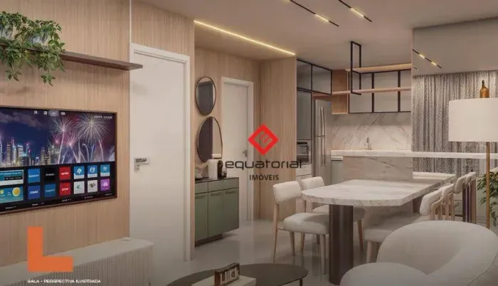 THE ONLY - Apartamento com 2 Suítes à Venda, 56 m² por R$ 746.340 - Aldeota - Fortaleza/CE