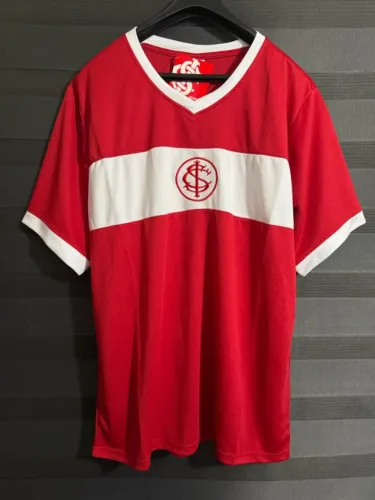 Camisa Internacional Retrô Anos 70 - Vermelha