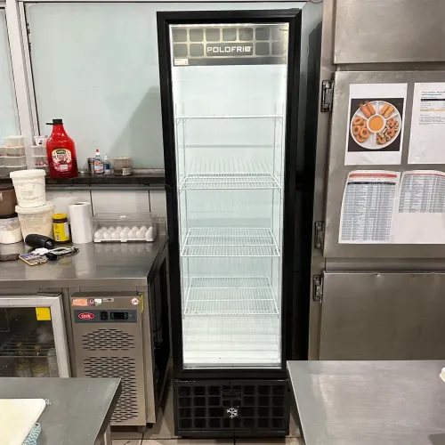 Freezer Expositor Vertical Polofrio 370L Porta de Vidro - 220V