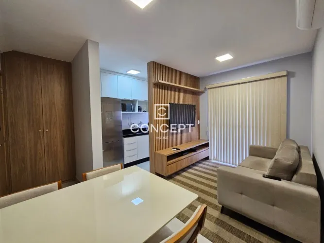 Apartamento MOBILIADO a VENDA ou LOCAÇÃO no Edificio Villagio Calabria com 2 quartos sendo