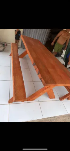 Mesa rústica