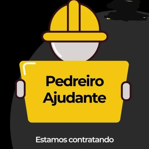 Contrato ajudante (servente) para serviço de demolição